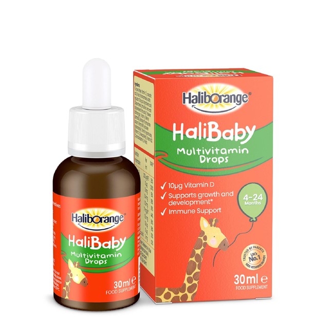 Haliborange Unflavoured Baby Multivitamin Drops, UK version
