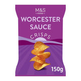 M&S M&S Worcester Sauce Flavoured Potato Crisps 150g- Buy online at McGrocer