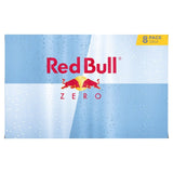 Red Bull Energy Drink Zero 8 x 250ml imported from the UK