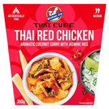 M&S Kitchen Joy Thai Red Chicken Curry with Jasmine Rice Frozen Ready Meal 350g- Buy online at McGrocer