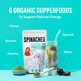 spinached organic energy bomb superfood supplement powder 200g (British brand)