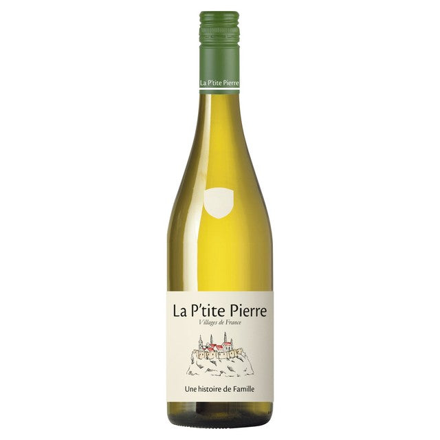 Les Grands Chais La P'tite Pierre Blanc white wine 75cl UK version