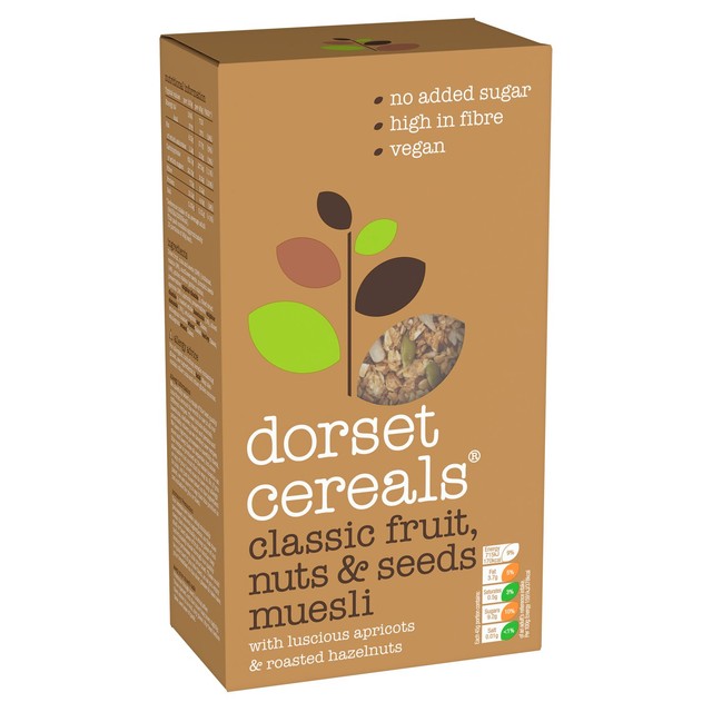 Dorset Cereals Classic Fruit Nuts Seeds Muesli 600g, imported from the UK