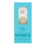 M&S number 8 candle, imported from the UK