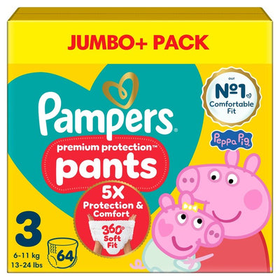 M&S Pampers New Baby Premium Protection Nappy Pants Size 3- Buy online at McGrocer