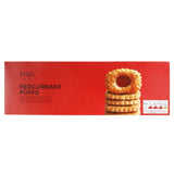 M&S redcurrant puff pastry biscuits 100g, imported from the UK