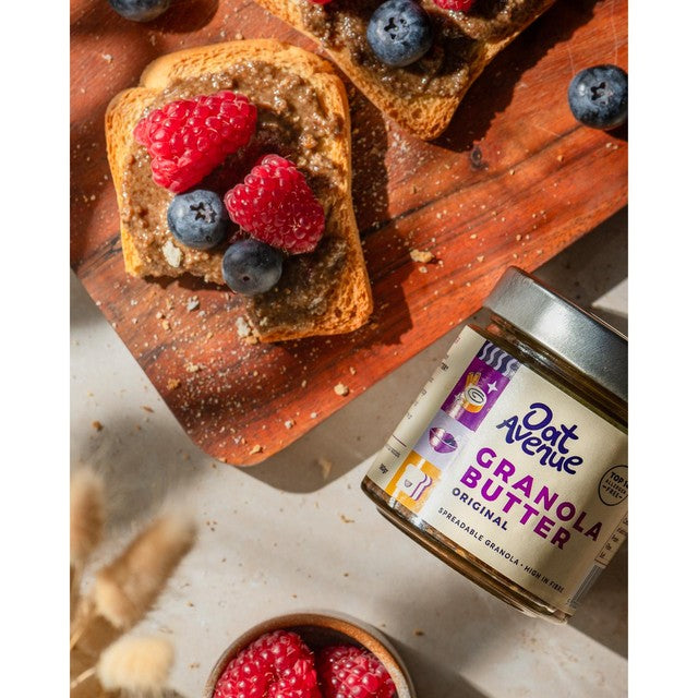 Oat Avenue original flavour granola butter 180g, imported from the UK