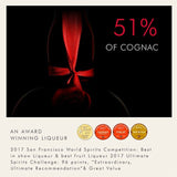 Grand Marnier Cordon Rouge cognac and orange liqueur 50cl, UK version