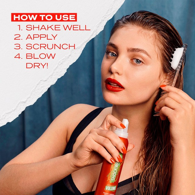 Shockwaves Volume hair mousse 200ml (British brand)