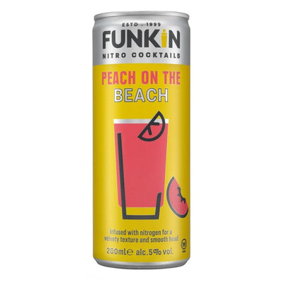 Funkin Peach On The Beach Nitro Can Cocktail 200ml