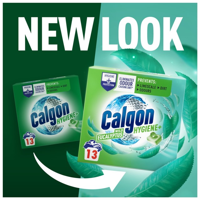 Calgon Hygiene Tabs water softener tablets 13 pack - British product