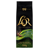L'OR Brazil coffee beans intensity 6 500g, UK version