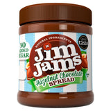 JimJams hazelnut chocolate spread no added sugar 350g, UK version