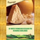Parmareggio aged Parmigiano Reggiano 40 Month 200g, imported from the UK