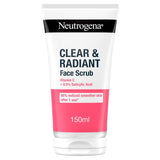 M&S Neutrogena Clear & Radiant Pink Grapefruit Facial Scrub 150ml- Buy online at McGrocer