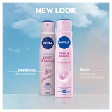 Nivea Pearl & Beauty anti-perspirant deodorant spray 250ml, imported from the UK
