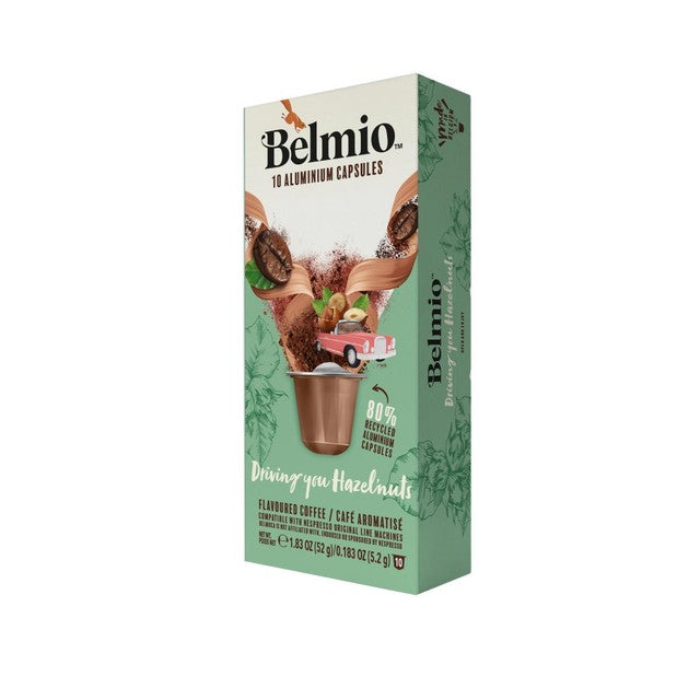 Belmio hazelnut coffee pods 10 pack - British product