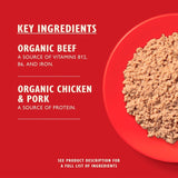 Lily's Kitchen organic beef dinner cat food 85g, UK version