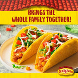 Old El Paso Crunchy Taco Shells 156g, imported from the UK