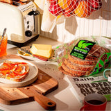 Wildfarmed seeded sliced bread 550g (British brand)