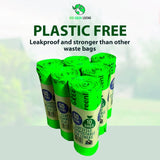 Eco Green Living compostable bin bags 60L - British product