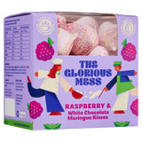 Flower & White Raspberry meringue kisses 100g (British brand)