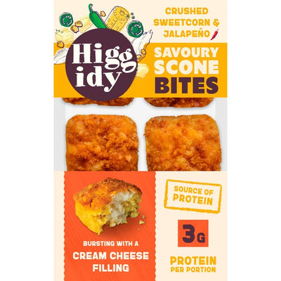 M&S Higgidy Crushed Sweetcorn & Jalapeno Savoury Scone Bites- Buy online at McGrocer