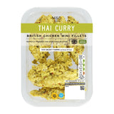 M&S Green Thai chicken mini fillets 165g, imported from the UK
