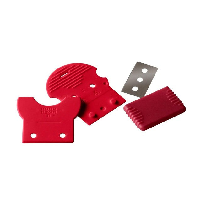 Kuhn Rikon ceramic hob scraper with changeable blade, UK version