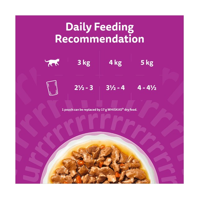 Whiskas Aromatic Fusion wet cat food pouches 40 x 85g (British brand)