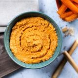 M&S Roasted Red Pepper Houmous 200g, imported from the UK