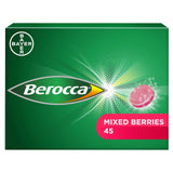 M&S Berocca Mixed Berries Effervescent Vitamin Tablets 45 Tablets- Buy online at McGrocer