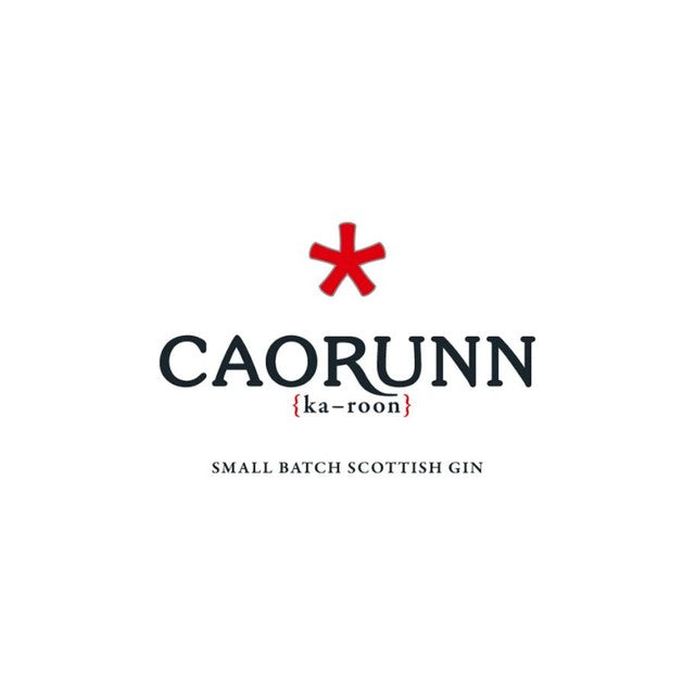 Caorunn Small Batch Scottish Gin bottle, UK version