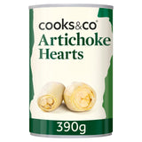 M&S Cooks & Co Artichoke Hearts in Brine Canned Vegetable 390g- Buy online at McGrocer