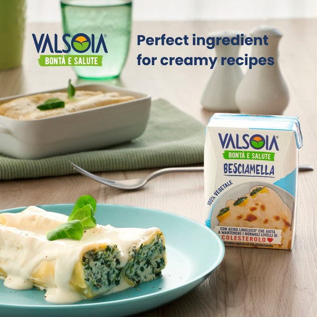 Valsoia soya bechamel sauce 200ml (British brand)