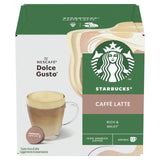 M&S Starbucks Caffe Latte Dolce Gusto Coffee Pods 12 Pack- Buy online at McGrocer