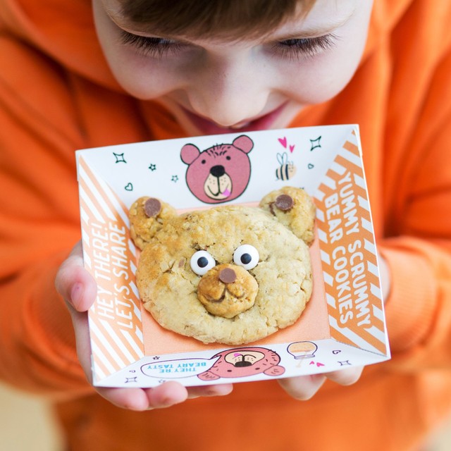 Craft & Crumb Teddy Bear Biscuits Bake & Craft Kit 255g - British product