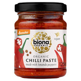 Biona Organic Hot Chilli Paste Demeter 125g - British product