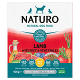 M&S Naturo Lamb with Rice & Vegetables Wet Dog Food 400g- Buy online at McGrocer