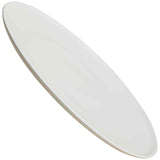 M&S straight sided china dinner plate white 27.5 cm (British brand)