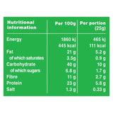 Graze sea salt and pepper protein nut and veg snack 100g, UK version