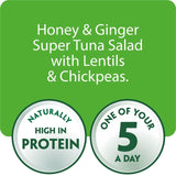 John West honey & ginger tuna salad 220g, UK version