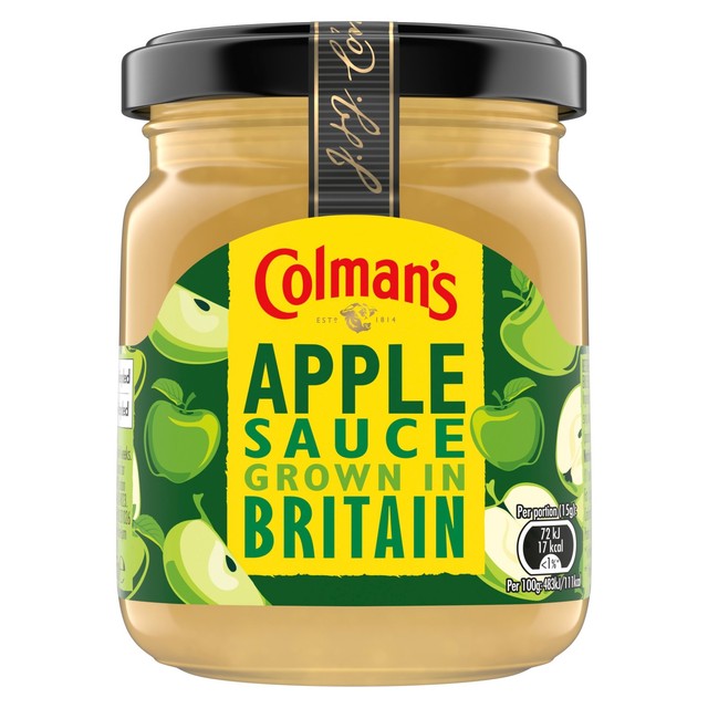 Colman's Bramley apple sauce 155g, imported from the UK
