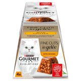 M&S Gourmet Revelations Gelee Chicken in Jelly Wet Cat Food 4 x 57g- Buy online at McGrocer