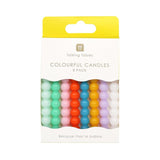 Talking Tables bobble birthday candles 8-pack (British brand)