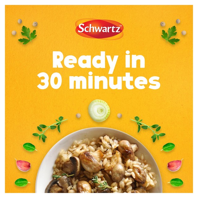 Schwartz Italian Chicken & Mushroom Risotto mix 28g (British brand)