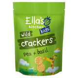 M&S Ella's Kitchen Organic Safari Crackers Pea & Basil 18+ Months- Buy online at McGrocer