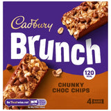 M&S Cadbury Brunch Bar Chocolate Chip Cereal Bar 112g- Buy online at McGrocer