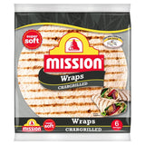 M&S Mission Chargrilled Wheat Flour Tortilla Wraps 6 Pack- Buy online at McGrocer