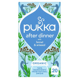 Pukka After Dinner herbal tea bags 20 bags, imported from the UK